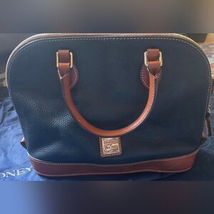 Dooney & Bourke Pebble Grain Zip Zip Satchel